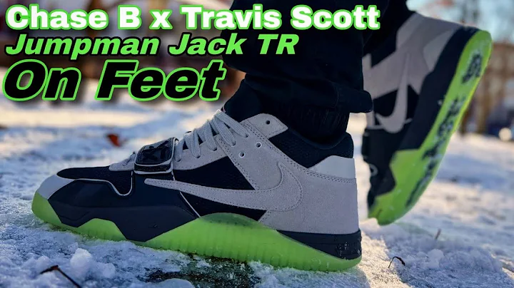 Chase B x Travis Scott Jumpman Jack TR - On Feet Look 