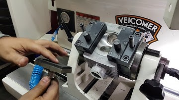 Application and  valve seats job with multi angles, with Rottler SG7 cylinder head Porsche 911