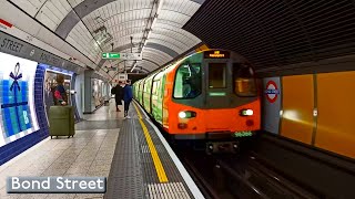 Бонд-стрит | линии Юбилейная : Лондонский метрополитен ( 1996 Tube Stock )