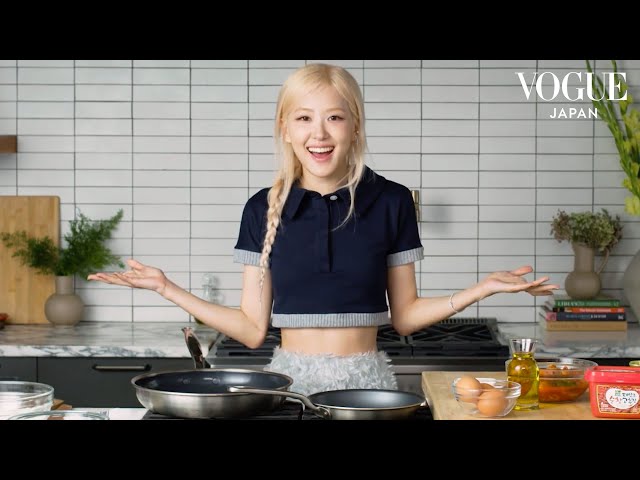 BLACKPINK ロゼとクッキング！特製キムチチャーハンとソメクを紹介