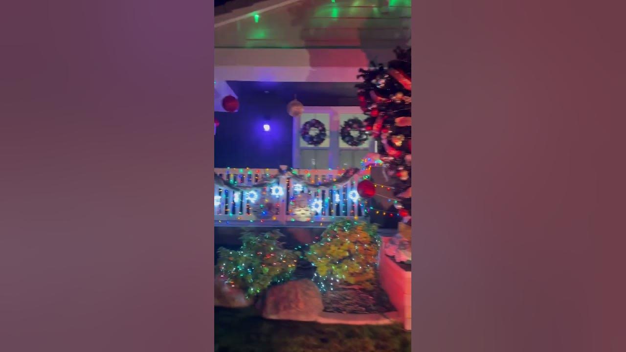 A walkthrough Agritopia Christmas Lights in Gilbert, AZ during