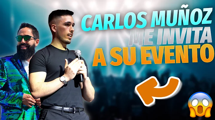 Carlos Muoz me INVITA a su evento