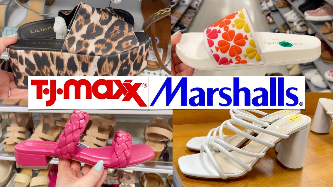 AMAZING SHOE SHOPPING AT TJ MAXX & MARSHALLS SHOP WITH ME 2023 NEW ...