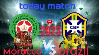 brazil vs morocco match today 2023__2-1 highlight 😱💝🥰