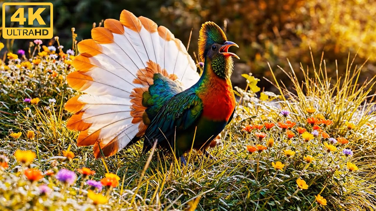 🐦Top 100 Most Beautiful Bird Songs in Autumn | Nature Sounds ASMR 4K 🌿