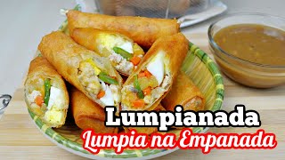 LUMPIANADA | Lumpia na Lasang Empanada | with Masarap na Sauce