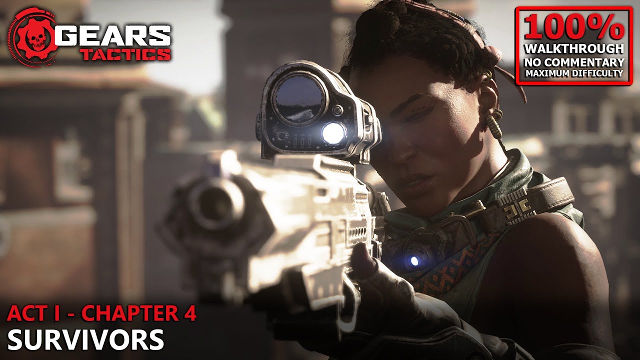 [Gears Tactics] Jacked Mode 100 Walkthrough (Insane) 4.Act I