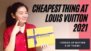 CHEAPEST THING AT LOUIS VUITTON 2021!!