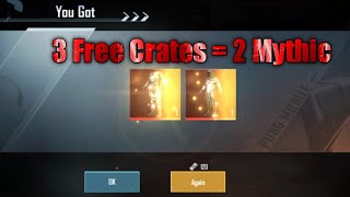 2 Mythics in a row !?  Best luck opening crate ever pubg mobile kr