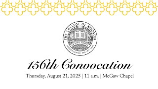 The College Of Woosters 156Th Convocation Ceremony
