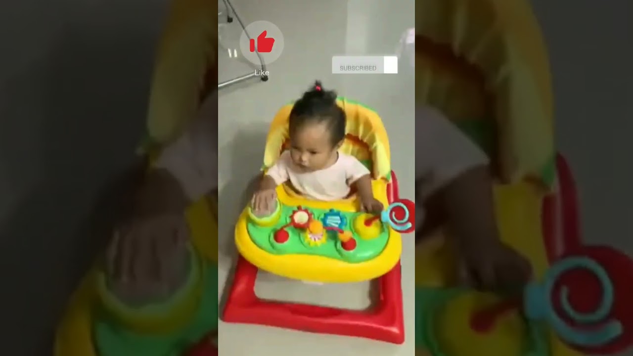 Baby in the Walker 🚼 | 