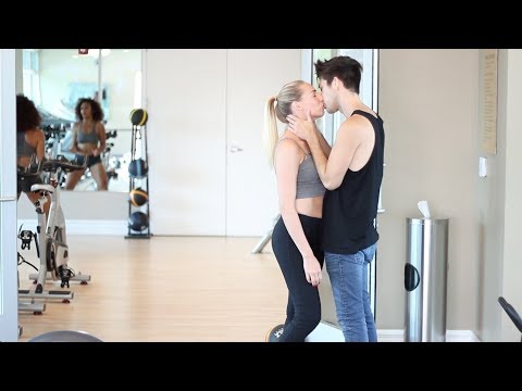 Kissing Prank Extreme - GYM GIRLS EDITION - Prank Invasion Kissing Pranks 2018