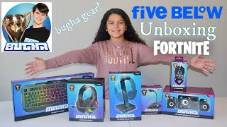 Bugha New! Gaming Collection Unboxing Five Below Review! #fivebelow #bugha