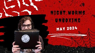 Night Worms Book Box May 2024 Unboxing | Violet Prynne