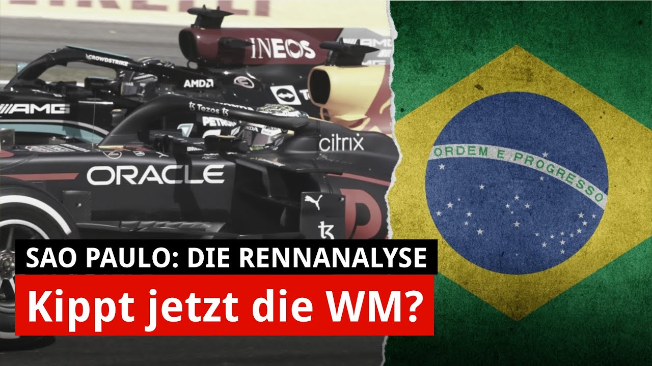 GP Sao Paulo War das unfair von Verstappen? Highlights F1 Brasilien 2021 