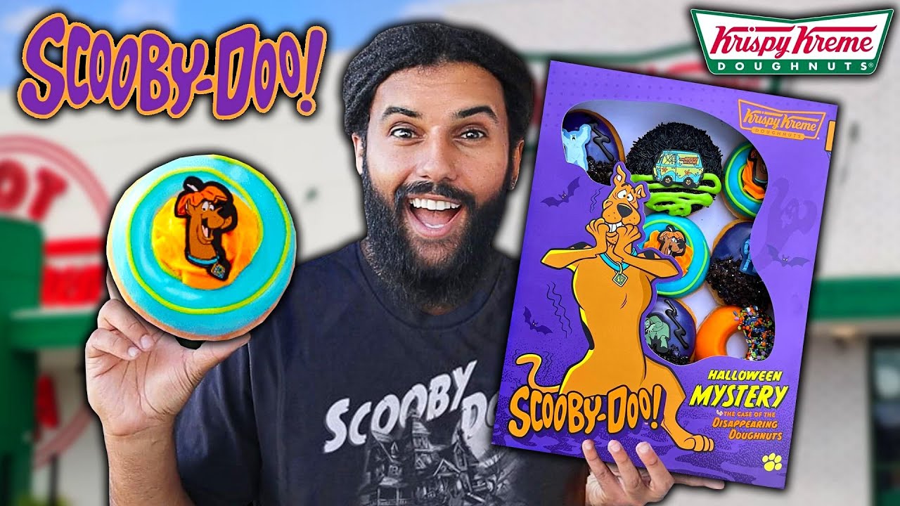 Cartoon Network Released SCOOBY-DOO Donuts At Krispy Kreme!! *MYSTERY MERCH AND MORE!!*