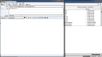 How to Send Email in Thunderbird