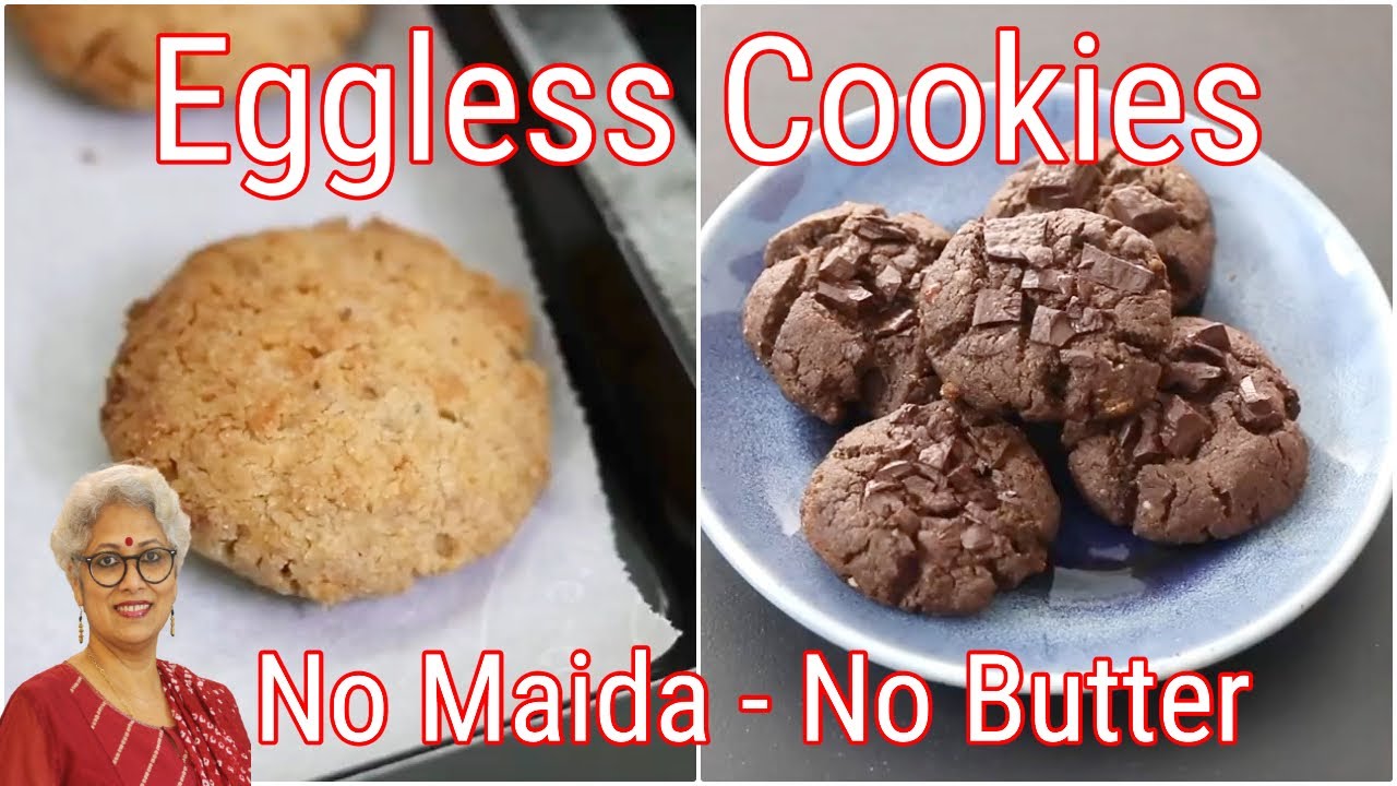 Eggless Cookies Recipe Skinny Recipes YouTube Maxresdefault