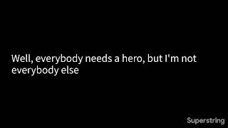 weezer · hero (piano) (karaoke version)