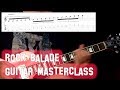 Rock balade  guitar master class