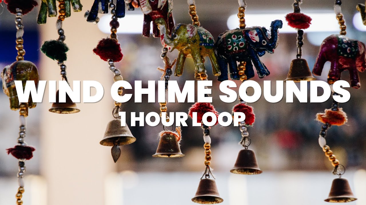 Wind chimes sound ASMR relaxation sleep sounds 1 hour - YouTube