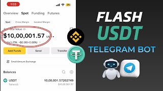 Flash USDT Sender Telegram Bot 2026