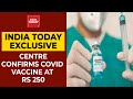 Covid Vaccine To Cost Rs 250 Per Dose In Private Hospitals; Health Ministry Confirms | BREAKING NEWS