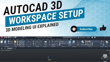 Master AutoCAD 3D UI & Workspace | Architectural 3D Modeling Tutorial