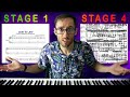 The 4 stages of learning to read sheet music