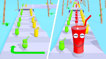 Juice Run 🍺🍸 All Levels Gameplay Walkthrough Android,ios