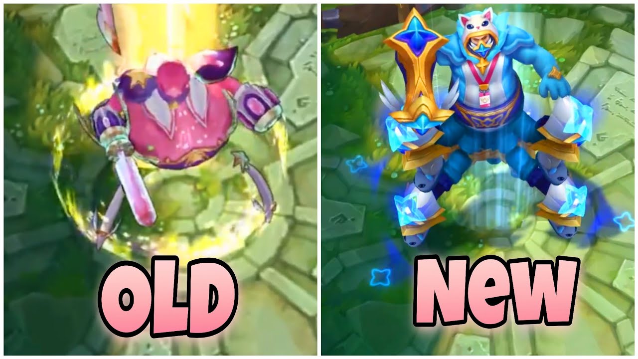 Urgot Star Guardian Skin Old vs New YouTube