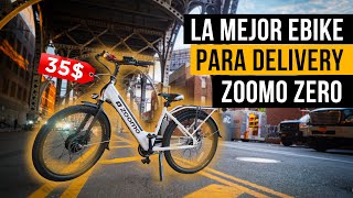 La Mejor Bicicleta Eléctrica (EBIKE) para hacer Delivery | Zoomo Zero Review  SHADDOW GIGS