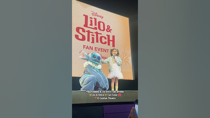 Maia Kealoha at #liloandstitchliveaction fan event in #la 🌺 #lilo #liloandstitch