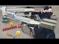 Kimar 9mm pak  explos  pistolet  blanc  bruni 92