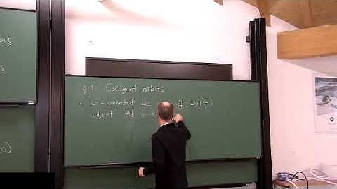 Coadjoint orbits and equivariant localisation in finite and infinite dimensions-A. Alekseev Part 1/4