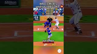 Who Is the Undisputed MLB GOAT of All Time? ⚾💥#MLB #Baseball #GOAT #SportsHighlights