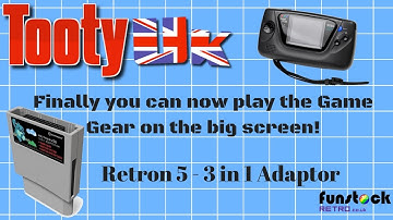 RetroN 5 - 3 in 1 Adapter - For Game Gear, Master System and Master System Card