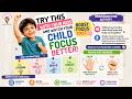 Brain-Boosting Activities for Kids to Improve Focus Fast.