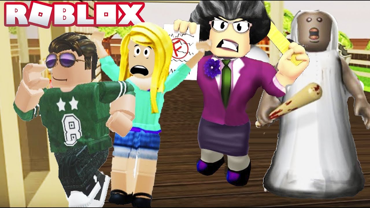 ESCAPE DA CASA DA PROFESSORA MALVADA NO ROBLOX! 