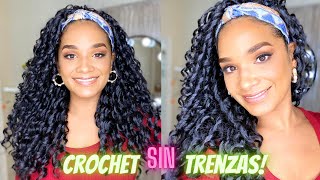 Como hacer Crochet sin trenzas???/ estilo protector/ TRENDY TRESSES River Curls/ Braidless crochet