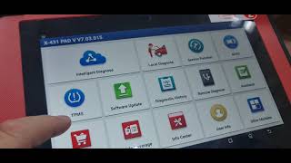 launch X431 pad v car programing tool جهاز لنش باد فحص السيارات