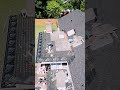 Charcoal Reroof With Flat #drone #homeimprovement #texasrealtors #roofinginnovation #homerepair
