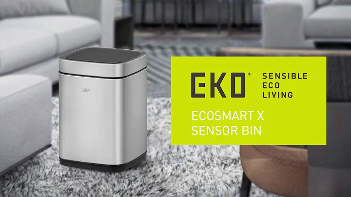 EK9252 Ecosmart X- innovative, modern rectangular soft-close sensor bin