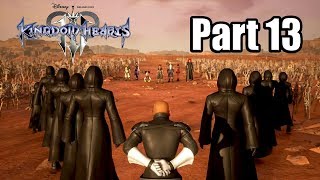 Kingdom Hearts 3 [PS4 PRO] English Walkthrough Part 13 - Fighting Organization XIII (No Commentary)