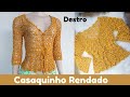 [Destro] Casaquinho Rendado em Corchê | BYA FERREIRA