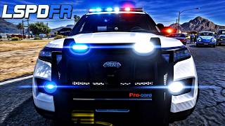 Chicago PD City Patrol Gets Busy! 🚔🔥 | GTA 5 Mods LSPDFR