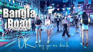 Bangla Road | March 18 2022 | Patong Beach - Phuket 4K Full Tour