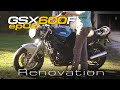 J'essaie de faire rouler cette Suzuki GSX 600F à l'abandon : Rénovation ep2