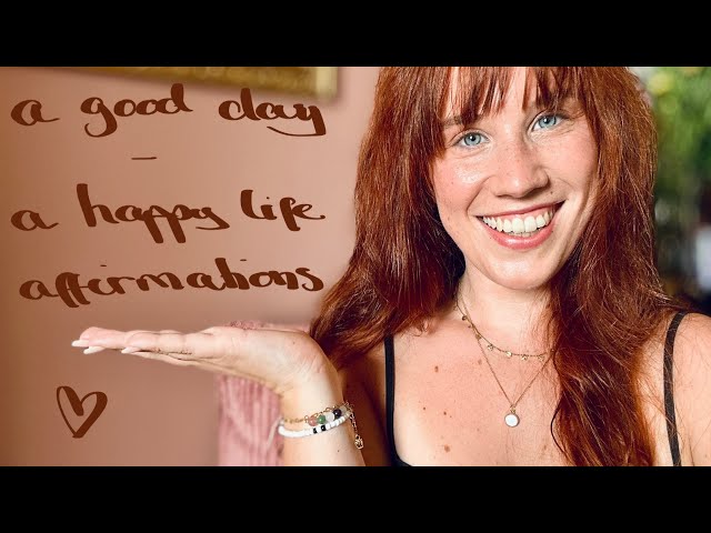 Daily Affirmations 🍀 | German ASMR | Maje ASMR