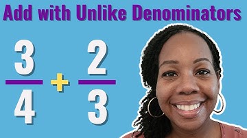 How to Add Fractions with Unlike Denominators | Teach Elementary Math